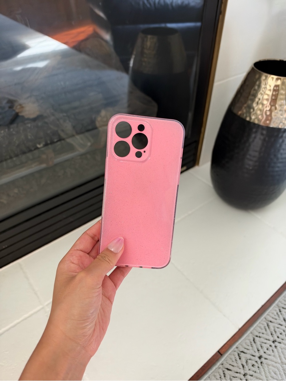Soft Pink Slim iPhone Case